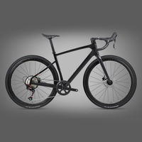 Vélo de Gravel en Fibre de Carbone 24 Vitesses, Jantes 30mm, Câblage Interne, Vélo de Course Professionnel pour l'Aventure - Vente en Gros