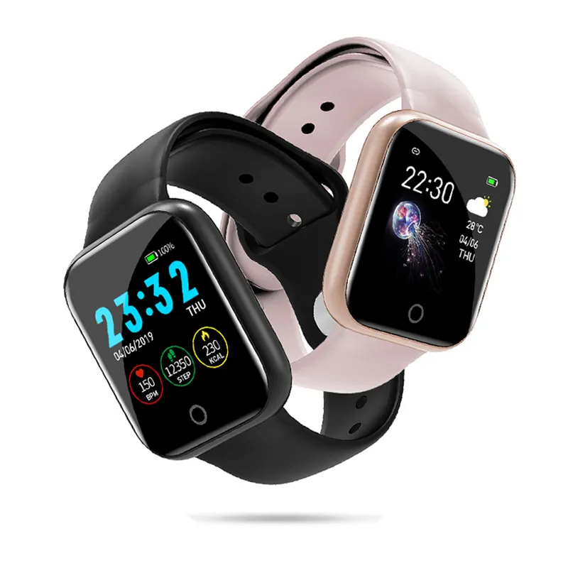 I5 جديدة للماء ساعة ذكية النساء BT Smartwatch ل أبل فون شياو mi مراقب معدل ضربات القلب جهاز تعقب للياقة البدنية PK P70 P68