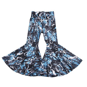 Popolare abbigliamento per bambini pantaloni per ragazze plus size <span class=keywords><strong>leggings</strong></span> svasati per bambini fascia elastica pantaloni per bambini vendita calda bell bottom - Product Image 3