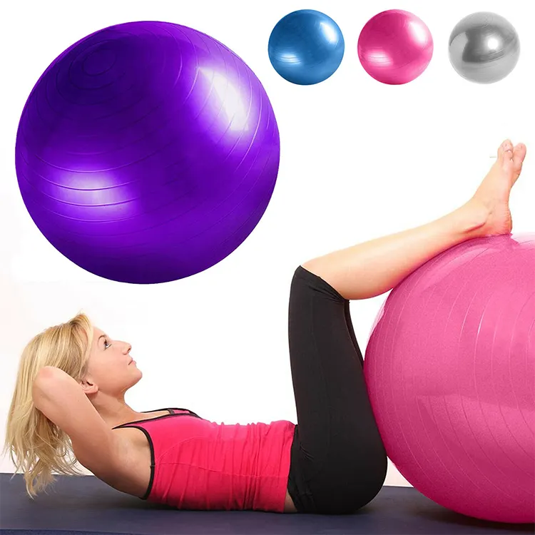 Pelota suiza para hacer ejercicio, Fitness, estabilidad durante el embarazo, 25cm y 65cm