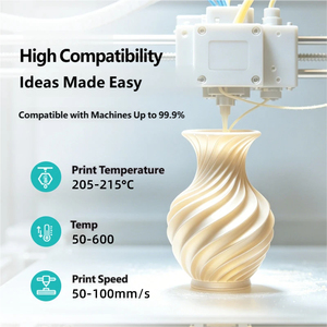 PLA Silk High Toughness Dual and Triple Color 3D Printer Filament FDM 1.75mm with Spool for Bambu <b>Lab</b> and Creality - Product Image 3