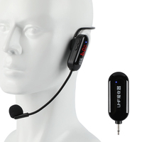 Microphone sans fil à longue portée, 10 w, casque pour amplificateur vocal, haut-parleur, Guide d'enseignement