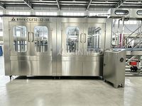 Usine d'eau pure minérale entièrement automatique 12000-15000 BPH avec machine de remplissage d'eau potable de 2 L