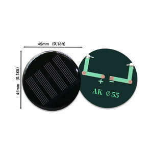 خلايا شمسية أحادية القطر بجهد دائري 55 42 فولت شحن بجهد 2 فولت قطرات خليط فولت ألواح شمسية صغيرة من راتنجات الإيبوكسي - Product Image 3