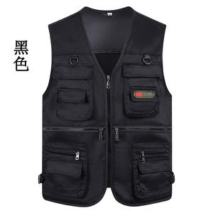 Nouveau design, <span class=keywords><strong>gilet</strong></span> de pêche d'été pour l'extérieur à bas prix, <span class=keywords><strong>gilet</strong></span> de journaliste de couleur personnalisée avec plusieurs poches - Product Image 2