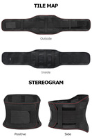 Ceinture de protection lombaire sportive réglable pour soulager les douleurs dorsales, corriger la posture et soutenir le tronc