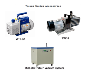 Four tubulaire sous vide de laboratoire haute température TOB 1200C pour batterie au lithium - Product Image 2