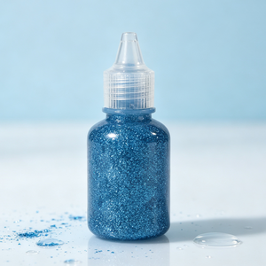 Colle pailletée créative pour projets d'artisanat, faible viscosité, colle artistique DIY, 120 ml, lot de 6, colle DIY - Product Image 1