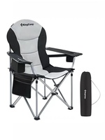 Accessoires de camping Chaise de camping pliable de plein air pour la pêche Fabriquée en alliage d'aluminium et en Oxford
