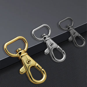 ตะขอเกี่ยวอัลลอยแบบกลัดสปริงหมุนได้ชนิดต่างๆสำหรับชิ้นส่วนอุปกรณ์เสริมกระเป๋าผู้ผลิตขายส่ง - Product Image 2