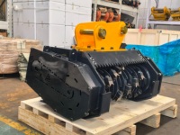 Broyeur forestier hydraulique MONDE adapté aux excavatrices de 5 à 9 tonnes, défrichage, à vendre
