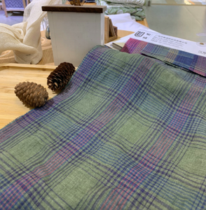 New style 100% puro lino Plaid <span class=keywords><strong>dama</strong></span> tessuti tessuti camicia <span class=keywords><strong>da</strong></span> uomo lino produttori all'ingrosso per uniformi scolastiche - Product Image 2