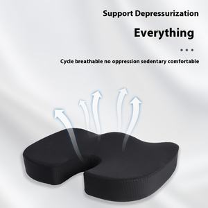 Coussins de chaise orthopédiques en mousse à mémoire de forme en gros - Prix d'usine - Coussin de siège ergonomique antidérapant pour le mal de dos - Personnalisable - Docteur - Product Image 4