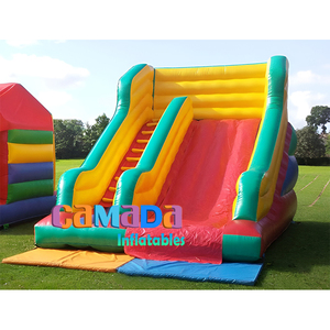 Gonfiabile scivolo a secco gonfiabile rimbalzo per bambini gonfiabile salto e scivolo bagnato asciutto - Product Image 6