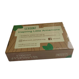 لعبة تعليمية كبيرة من 12 قطعة للأطفال على شكل حيوانات ، لعبة تعليمية في مادة ورقية - Product Image 6