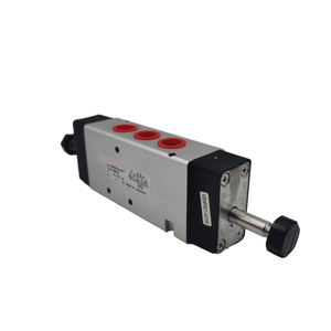 Vanne solénoïde à double bobine à verrouillage Pilot 5/2 V61B511A-A219J pour actionneur pneumatique de machine automatique de bordage de verre - Product Image 3