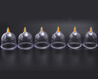Ventouses de thérapie sous vide en plastique, ventouses de Massage corporel jetables, ventouses intelligentes