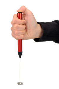 Xách tay tự động mini điện sữa Frother Cà Phê Máy xay sinh tố cầm tay trứng Beater & bọt Maker mạnh mẽ Whisk Pin hoạt động - Product Image 2