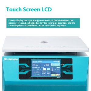 Laboratorio biológico de fábrica Centrífuga refrigerada de gran capacidad de alta velocidad Mesa industrial Sin flúor Bajo - Product Image 4