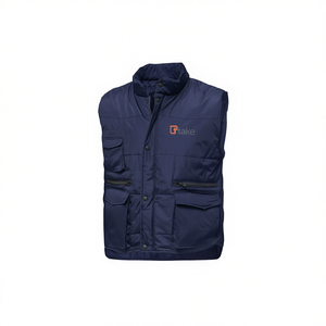 Chaleco Multibolsillos de Invierno Ttake, Ropa de Trabajo, Talla S, Gris - Product Image 2