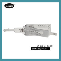 Lishi 2-en-1 Lock Pick LISHI NSN11 2-en-1 Auto Pick and Decoder pour Nissan