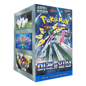 Thiết kế tỉ mỉ Thiết kế lâu dài cho thẻ trò chơi Pokemon tương lai Flash sv4m Booster Box phiên bản Hàn Quốc cho người thu gom - Product Image 1