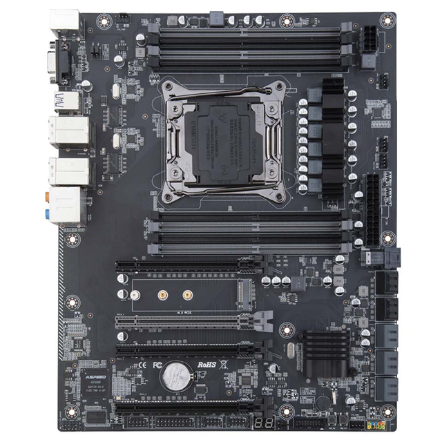 Intel ATX C621 Chipset DDR4 Motherboard SATA Interface Four Memory Refurbished Integrated Graphics for NAS Super Servers