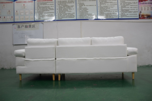 <strong>Home</strong> Couch Sofa Set <strong>Furniture</strong> <strong>Super</strong> Loading Ability White L-shape Chaise Modern Living Room Sofas - Product Image 4