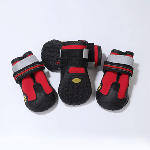 सभी मौसम आउटडोर कुत्ते जूते वाटरप्रूफ गैर-पर्ची टिकाऊ गर्म पालतू पालतू जूते मॉडल A1607 - Product Image 6