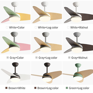 C268 ac/dc MDF ใบพัด36/42นิ้ว3ใบพัดพัดลมเพดาน LED พร้อมไฟและรีโมทคอนโทรลสำหรับบ้าน - Product Image 2