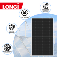 Panneau solaire LONGi 535W 540W 545W 550W 555W Hi-MO 5 Mono PERC, module photovoltaïque demi-cellule 144 cellules 9BB