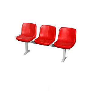 مقاعد ملعب رياضي ثابتة الظهر، مقاعد متنقلة من البولي إيثيلين عالي الكثافة مقاومة للماء ومتينة للاستخدام الداخلي/الخارجي في الفعاليات الرياضية مثل كرة القدم - Product Image 5