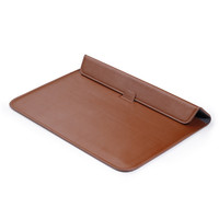 Pour Macbook 11 12 13 15 pouces housse pour ordinateur portable magnétique support en cuir PU housse pour ordinateur portable