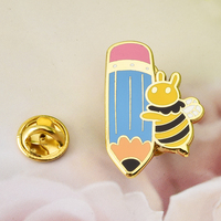 Épingles à revers en métal personnalisées OEM et ODM, épingles en émail amusantes et mignonnes, badges vierges de sublimation, souvenirs d'anime et de dessins animés