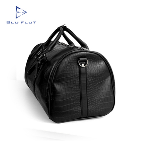 맞춤형 여행 가방 핸드 캐리 블랙 스포츠 짐 가죽 위켄더 오버나이트 더플 러기지 맞춤형 가죽 여행 가방 남성용 - Product Image 4