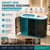 Mini distributeur automatique de bureau pour hôtel, produits de soins personnels, articles de toilette, cosmétiques, essentiels de voyage, distributeur intelligent en libre-service