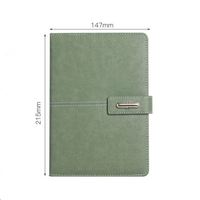 Carnet de notes exécutif A5 ligné en cuir rigide, personnalisable, pour journalisation quotidienne, cadeau promotionnel, 100 feuilles 80 g/m²