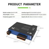 Puerta de enlace de protocolo EtherNET/IP a RS485/RS232/RS422 Modbus RTU módulo convertidor de protocolo convertidor de datos