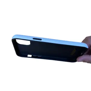 Capa de TPU PC para celular 2 em 1 Sublimação 3D para iPhone Novo grau automático com núcleo de componentes PLC