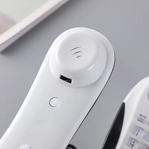 Vente en gros <span class=keywords><strong>Téléphone</strong></span> <span class=keywords><strong>mural</strong></span> filaire Trimline Slim rouge pour bureau à domicile hôtel salle de bain Communication murale <span class=keywords><strong>fixe</strong></span> - Product Image 5