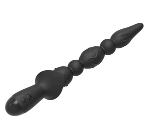 Soft Touch Silikon Saugnapf Kugel ziehen vibrierenden <span class=keywords><strong>Anal</strong></span> Perlen Plug G-Punkt <span class=keywords><strong>Anal</strong></span> Expansions streifen Massage gerät - Product Image 2