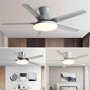 <b>Ceiling</b> Fan <b>Light</b> With <b>Led</b> Fixed Blade For Living Room And Study 15-30 Sqm Quiet Operation - Product Image 1