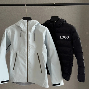 Chaqueta cortavientos impermeable ligera personalizada para hombre con cremallera lateral Beta Lt abrigo impermeable unisex - Product Image 6