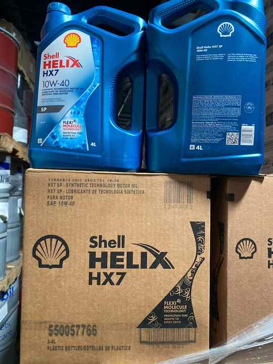 Shell HELIX HX7 10W-40 Full Synthetic Technology Motor Oil   4 Liter