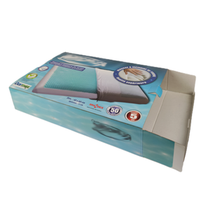 Scatole di spedizione per imballaggio <span class=keywords><strong>in</strong></span> <span class=keywords><strong>lattice</strong></span> per dormire <span class=keywords><strong>in</strong></span> carta Kraft ondulata per la casa con stampa digitale ecologica - Product Image 2