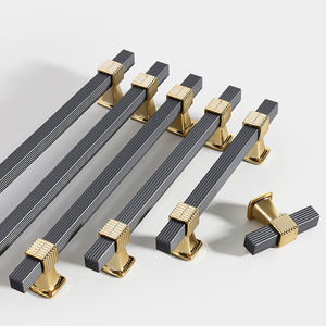 Poignée de meuble BAOCHUN en aluminium, moderne, simple, luxe léger, extra longue, pour porte de placard, tiroir - Product Image 4