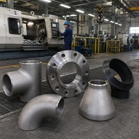 Кованые фитинги из нержавеющей стали SS304/316 с резьбой, класс 3000, ASTM A182: отводы 90°, тройники, крестовины, фланцы SW, NPT, BSPT