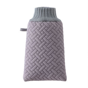 Juego de exfoliantes de espalda con textura de ladrillo al por mayor para eliminación de piel muerta, toalla de baño engrosada de doble cara y guantes exfoliantes corporales - Product Image 5