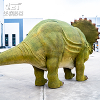 Costume de dinosaure Triceratops artificiel pour deux personnes, nouveau design, léger et flexible, pour l'intérieur, la maison, les parcs d'aventure, les centres commerciaux