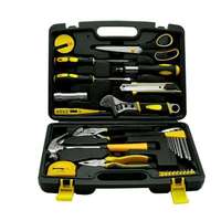 Ensemble d'outils de perçage à batterie au lithium de 12 pièces, kit de quincaillerie portable pour la maison avec embouts de tournevis pour la réparation DIY